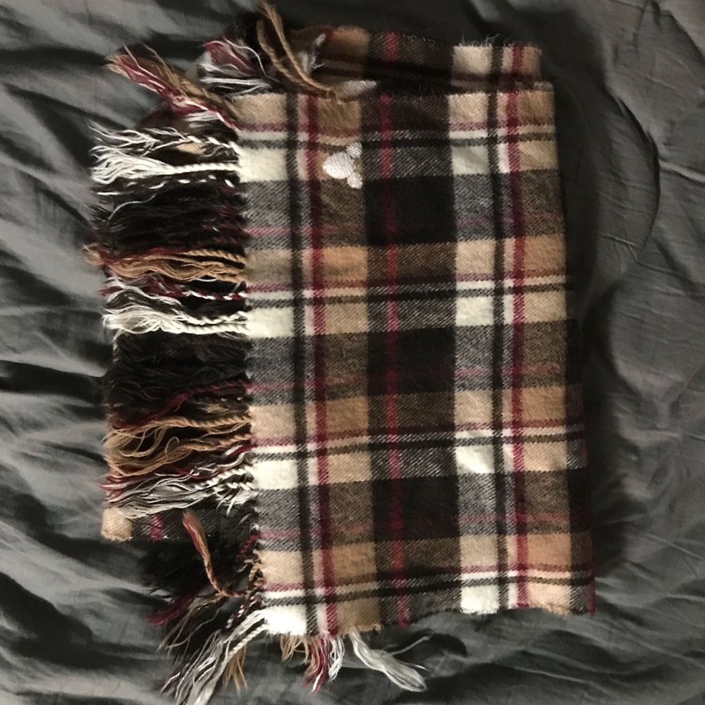 Plaid Disney Mickey Scarf